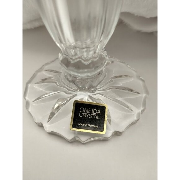 Oneida Crystal Juilliard Vase Made In Germany - Picture 3 of 5
